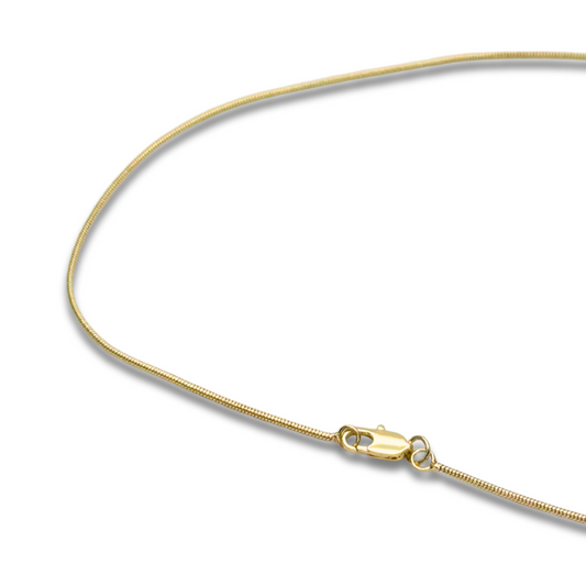 CADENA EN RODIO DELGADA