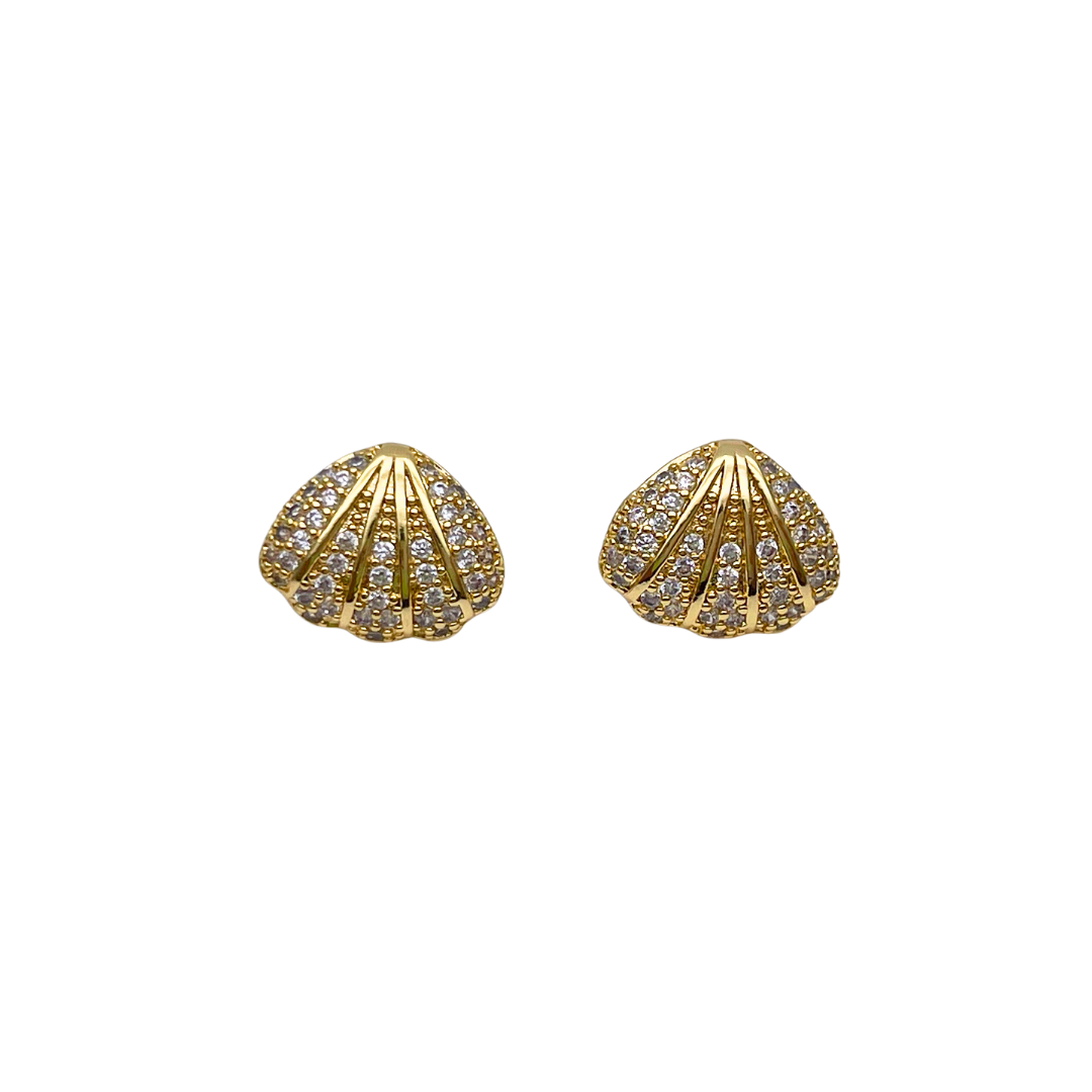 ARETES DE CONCHA EN RODIO