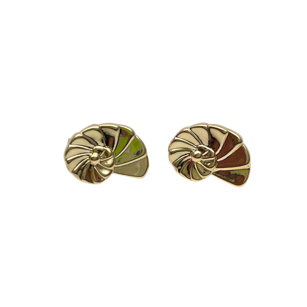 ARETES DE CARACOLA PEQUEÑOS