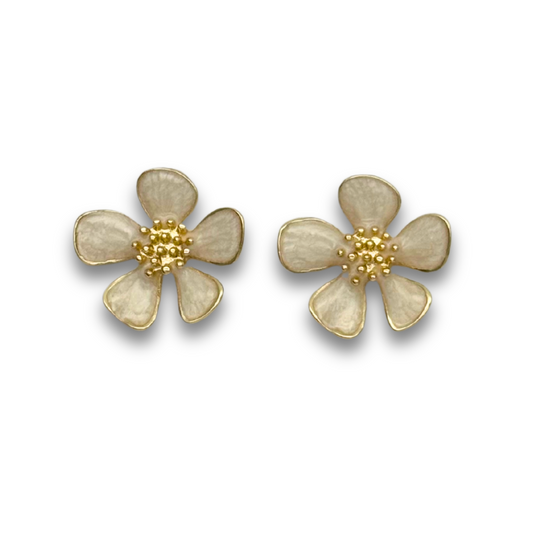 ARETES FLOR NACARADO